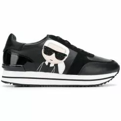 Karl Lagerfeld platform trainers