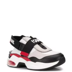 Karl Lagerfeld logo slingback flatform sneakers