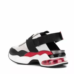 Karl Lagerfeld logo slingback flatform sneakers