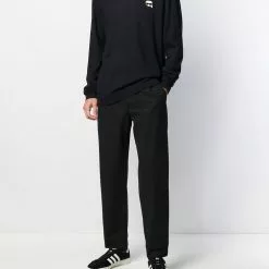 Karl Lagerfeld Karl logo embroidered sweater