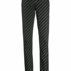 Karl Lagerfeld logo printed jeans