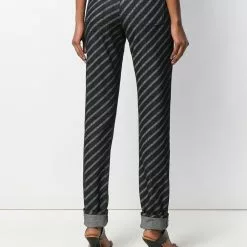 Karl Lagerfeld logo printed jeans