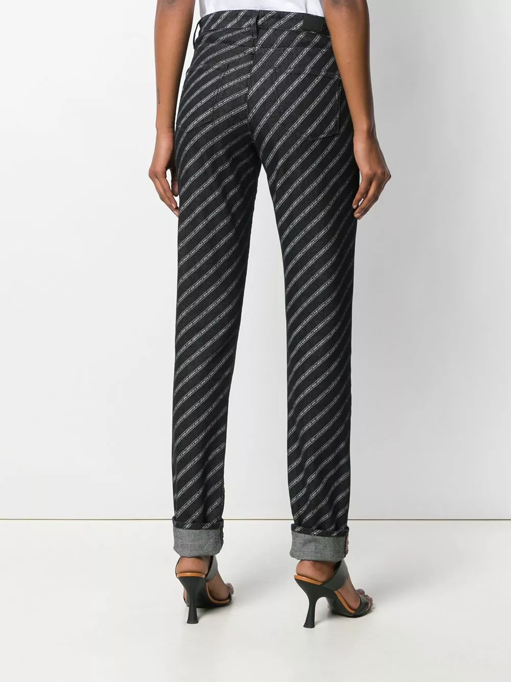 Karl Lagerfeld logo printed jeans