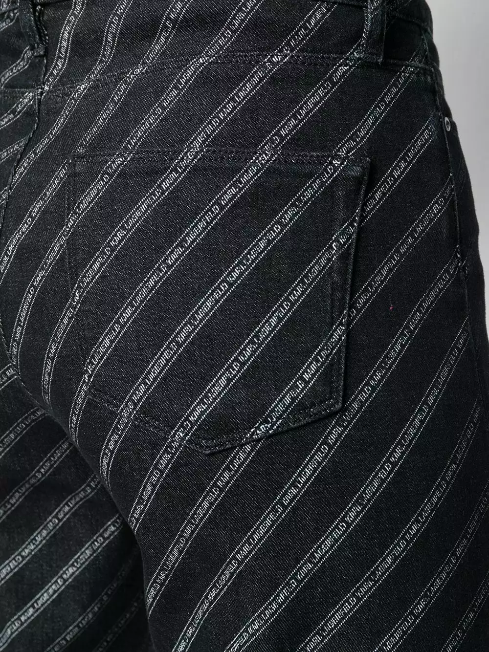 Karl Lagerfeld logo printed jeans