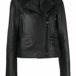 Karl Lagerfeld Ikonik leather biker jacket