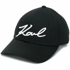 Karl Lagerfeld Signature baseball cap