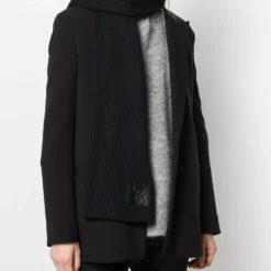 Karl Lagerfeld K/Ikonik patch scarf