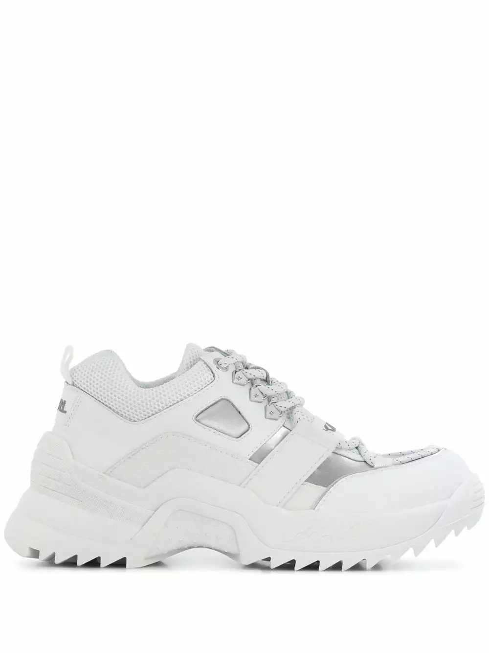 Karl Lagerfeld contrast low-top sneakers