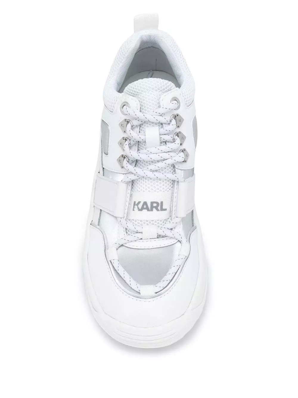 Karl Lagerfeld contrast low-top sneakers