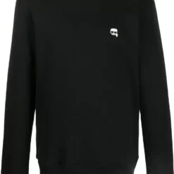Karl Lagerfeld rubber patch sweatshirt