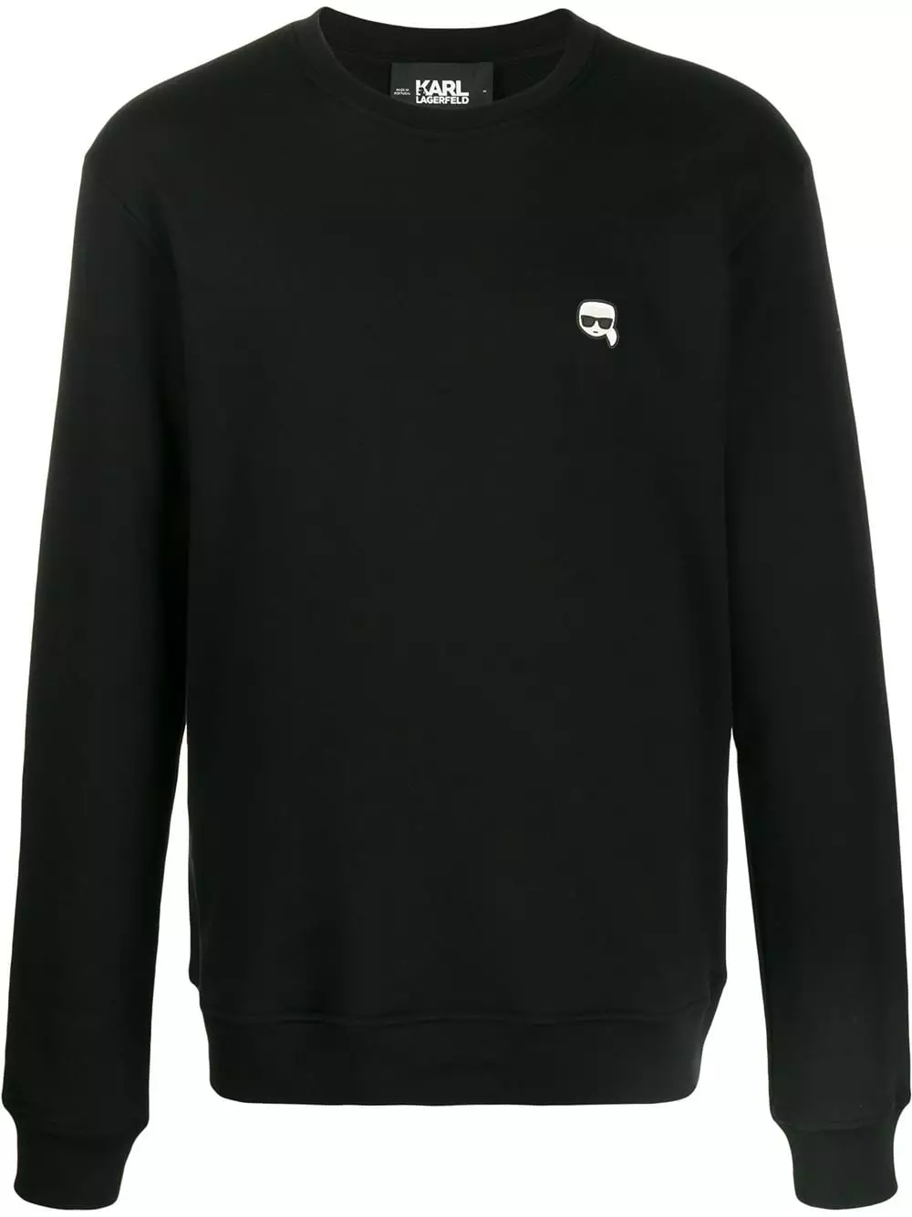 Karl Lagerfeld rubber patch sweatshirt