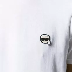 Karl Lagerfeld small patch T-shirt