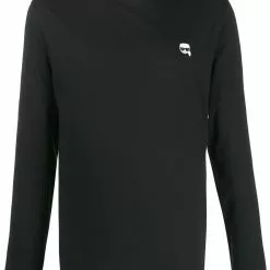 Karl Lagerfeld Ikonik patch T-shirt