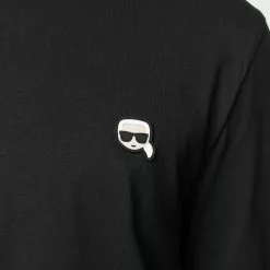 Karl Lagerfeld Ikonik patch T-shirt