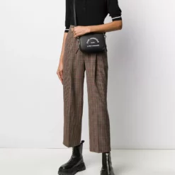 Karl Lagerfeld Address logo crossbody bag