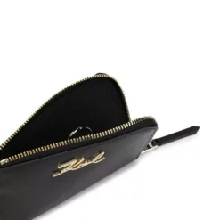 Karl Lagerfeld K/Signature zip key holder