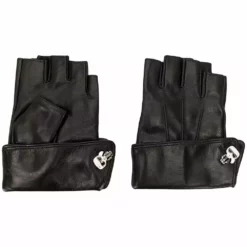 Karl Lagerfeld K/Ikonik pin cuff gloves
