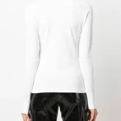 Karl Lagerfeld logo turtleneck sweater top