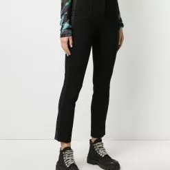 Karl Lagerfeld Punto logo tape trousers