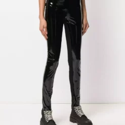 Karl Lagerfeld STUDIO KL patent slim leggings