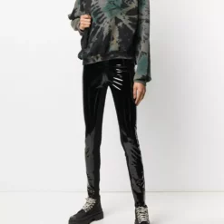 Karl Lagerfeld STUDIO KL patent slim leggings