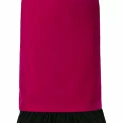 Karl Lagerfeld x Carine Roitfeld velvet skirt