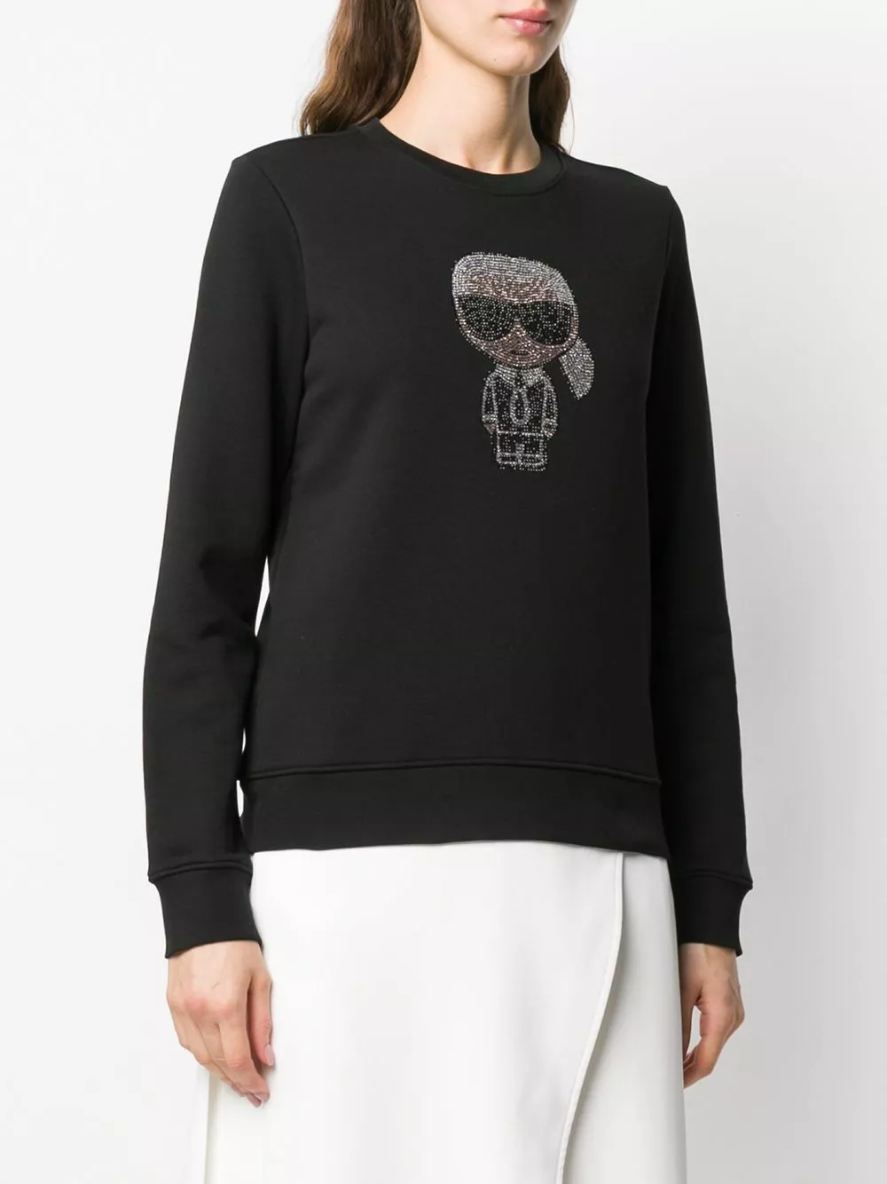 Karl Lagerfeld Ikonik rhinestone Karl sweatshirt