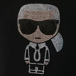 Karl Lagerfeld Ikonik rhinestone Karl sweatshirt