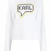 Karl Lagerfeld Karl pixel logo hoodie