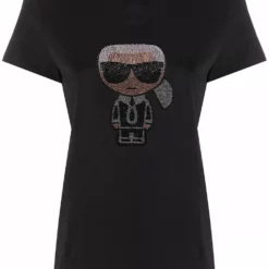 Karl Lagerfeld Ikonik rhinestone Karl T-Shirt