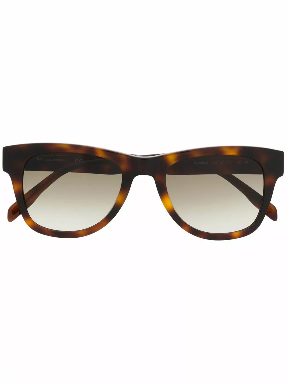 Karl Lagerfeld Ikonik tortoiseshell efect sunglasses