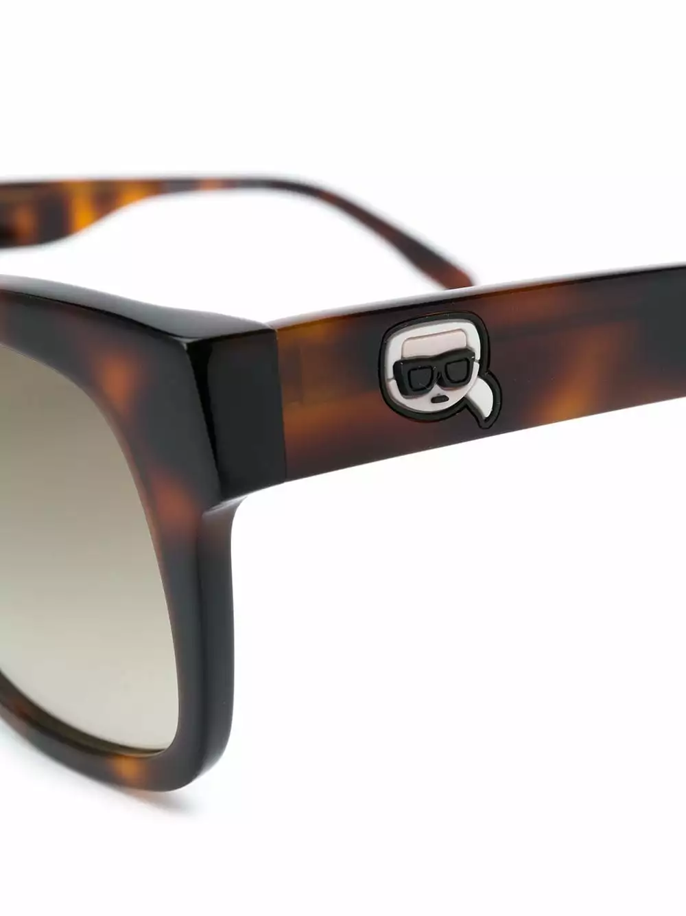 Karl Lagerfeld Ikonik tortoiseshell efect sunglasses