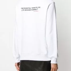 Karl Lagerfeld quote-print Karl sweatshirt