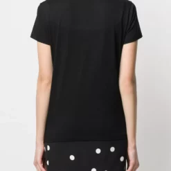 Karl Lagerfeld logo print round neck T-shirt