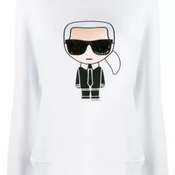 Karl Lagerfeld Karl motif long-sleeve top