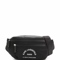 Karl Lagerfeld Address print belt bag