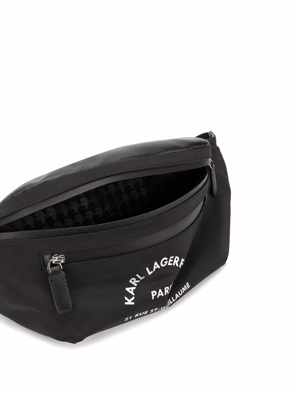 Karl Lagerfeld Address print belt bag