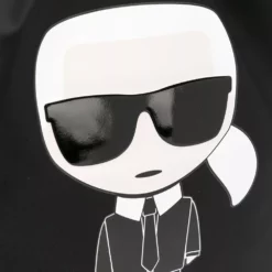 Karl Lagerfeld Ikonik Karl print backpack