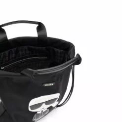 Karl Lagerfeld Ikonik Karl print backpack