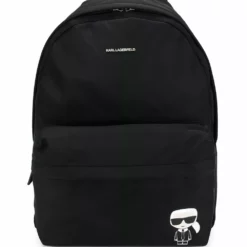 Karl Lagerfeld Karl icon print backpack