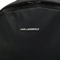 Karl Lagerfeld Karl icon print backpack