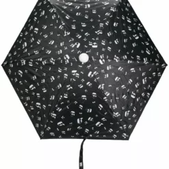 Karl Lagerfeld Karl motif folding umbrella
