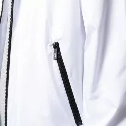 Karl Lagerfeld two-tone zipped jacket