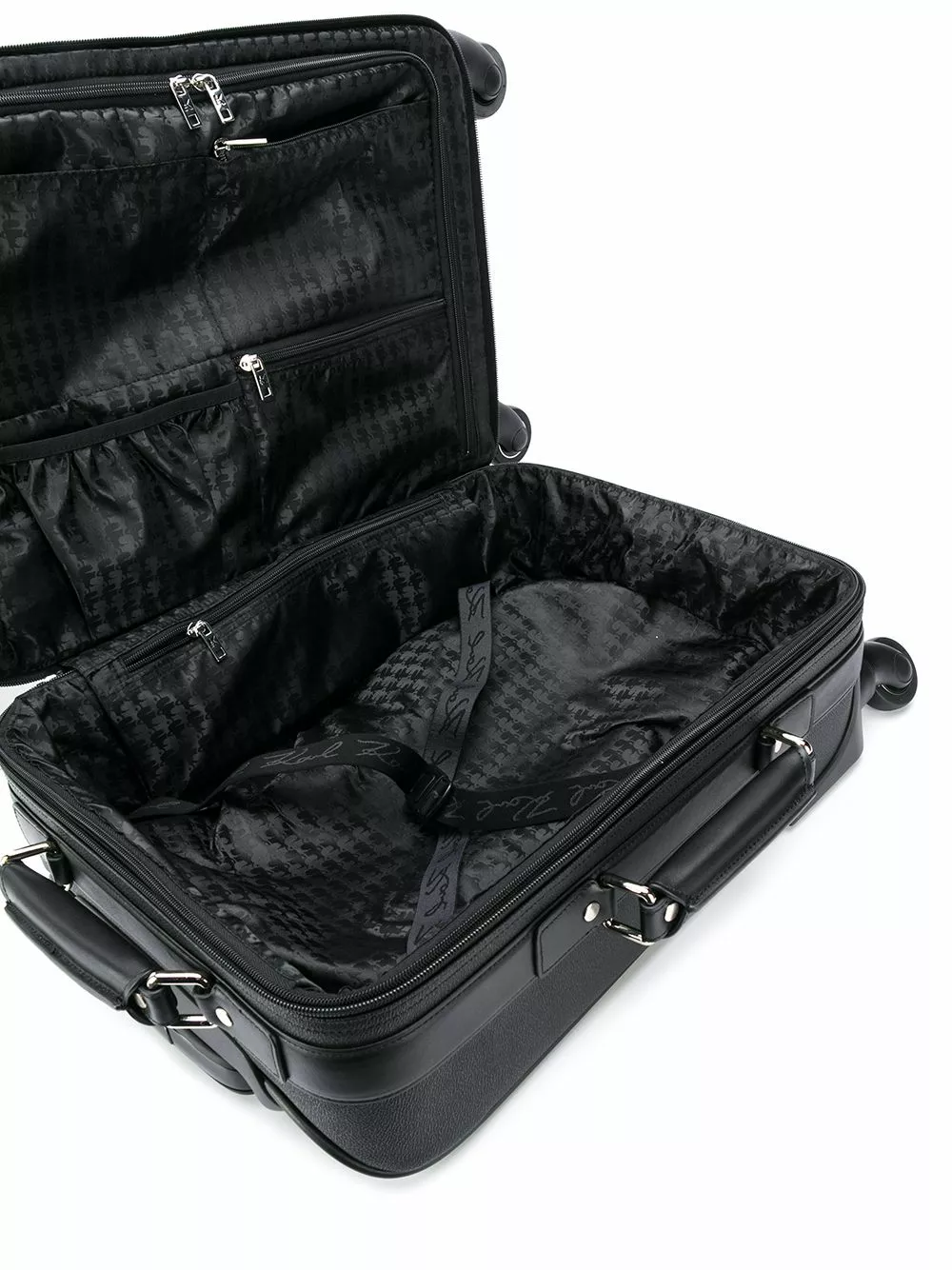 Karl Lagerfeld K/Ikonik logo suitcase
