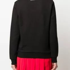 Karl Lagerfeld signature embroidery cotton sweatshirt