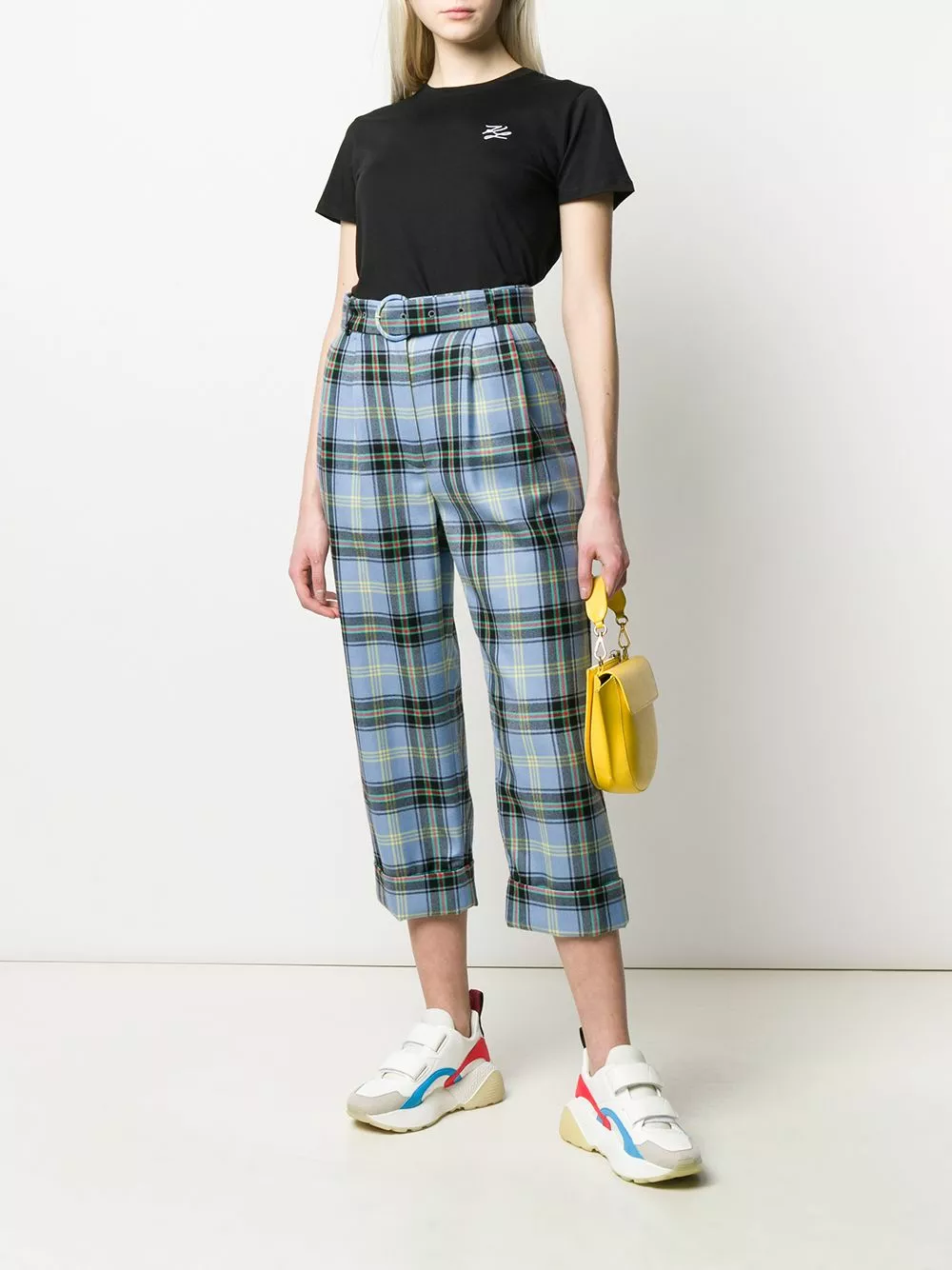 Karl Lagerfeld signature embroidery cotton T-Shirt