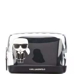 Karl Lagerfeld K/Ikonic logo pouch bag