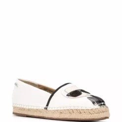 Karl Lagerfeld appliqué Karl espadrilles