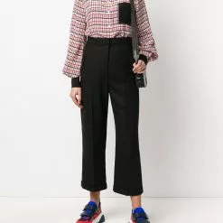 Karl Lagerfeld check print shirt