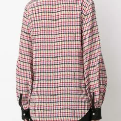 Karl Lagerfeld check print shirt